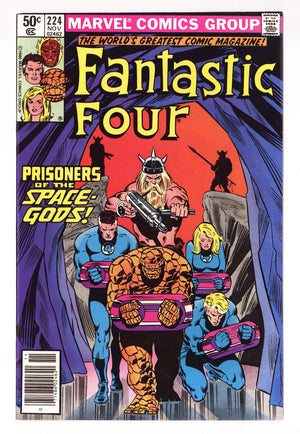 Fantastic Four Vol 1 224 High Grade (1980) Newsstand