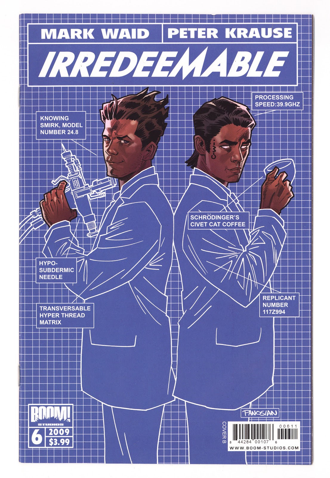 Irredeemable   6  Mid Grade   (2009) Panosian   Variant  