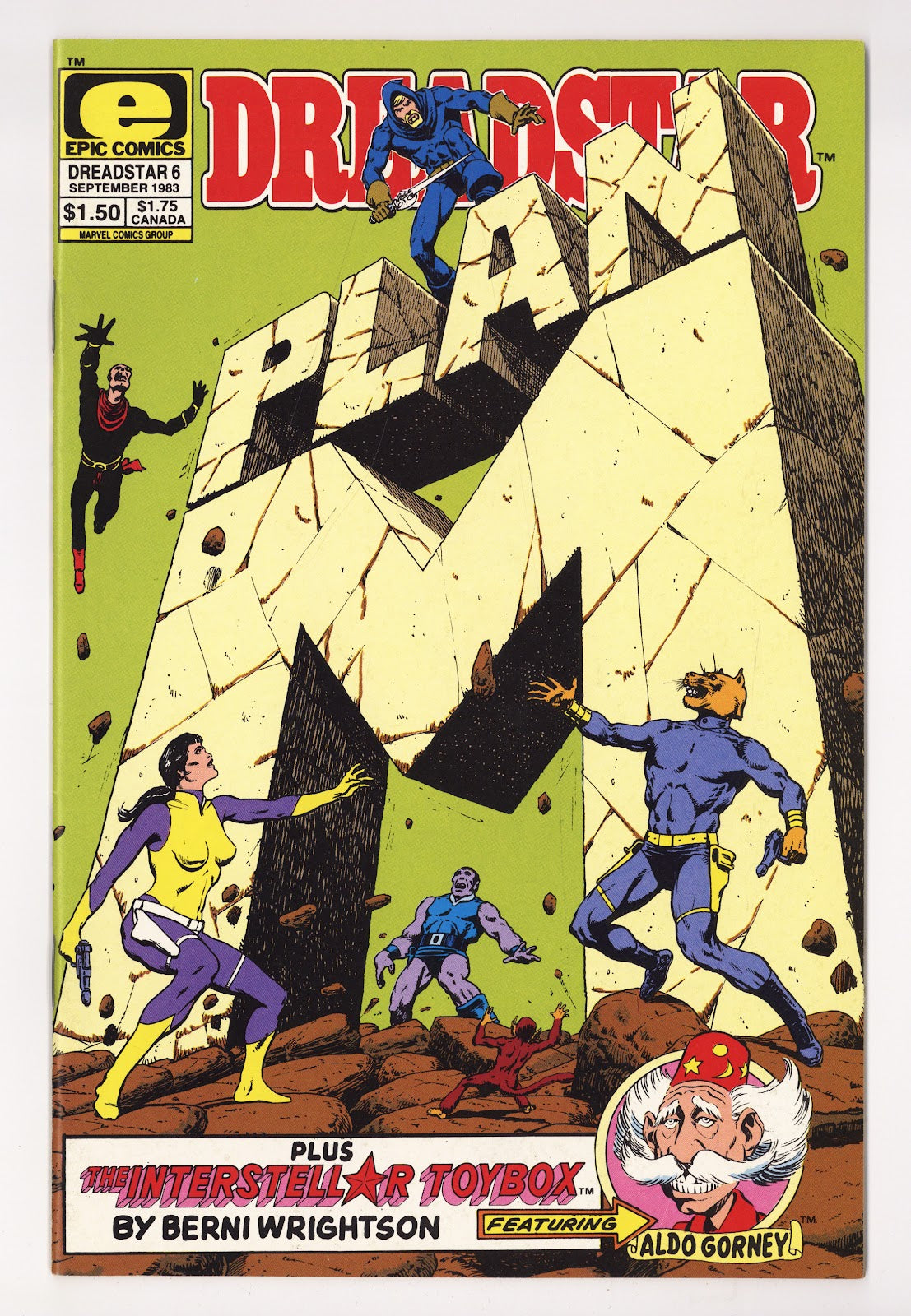 Dreadstar   6  High Grade   (1983)     
