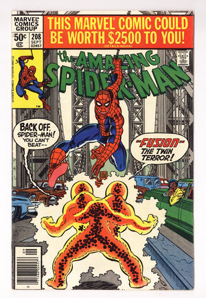 The Amazing Spider-Man Vol 1 208 Mid Grade (1980) Newsstand