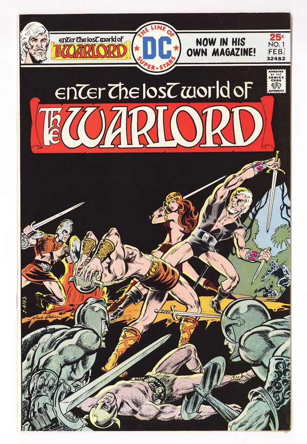 Warlord Vol 1 1 VF (8.0) (1976)