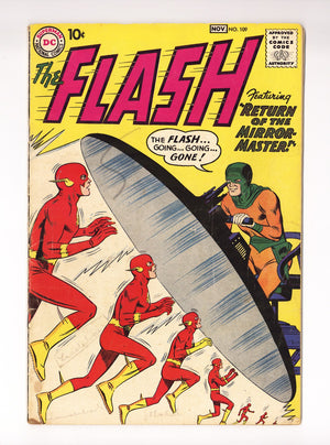 The Flash Vol 1 109  VG (4.0)   (1959)