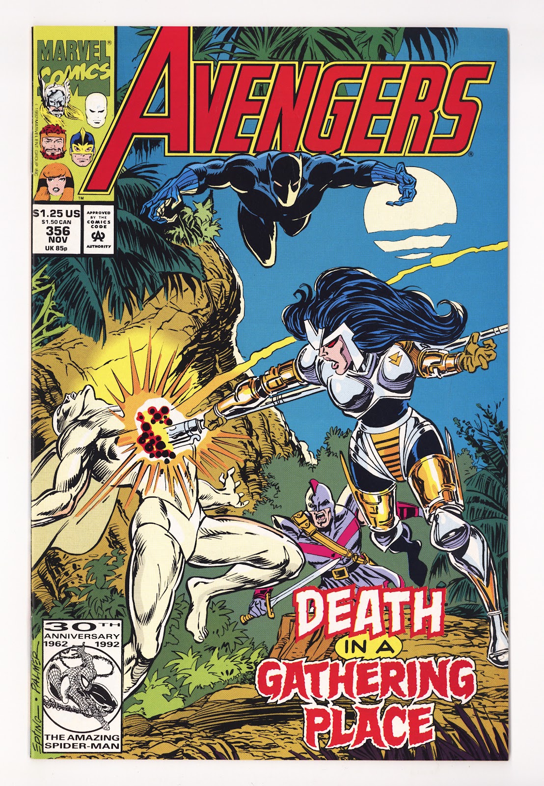 The Avengers Vol 1 356 High Grade (1992) 