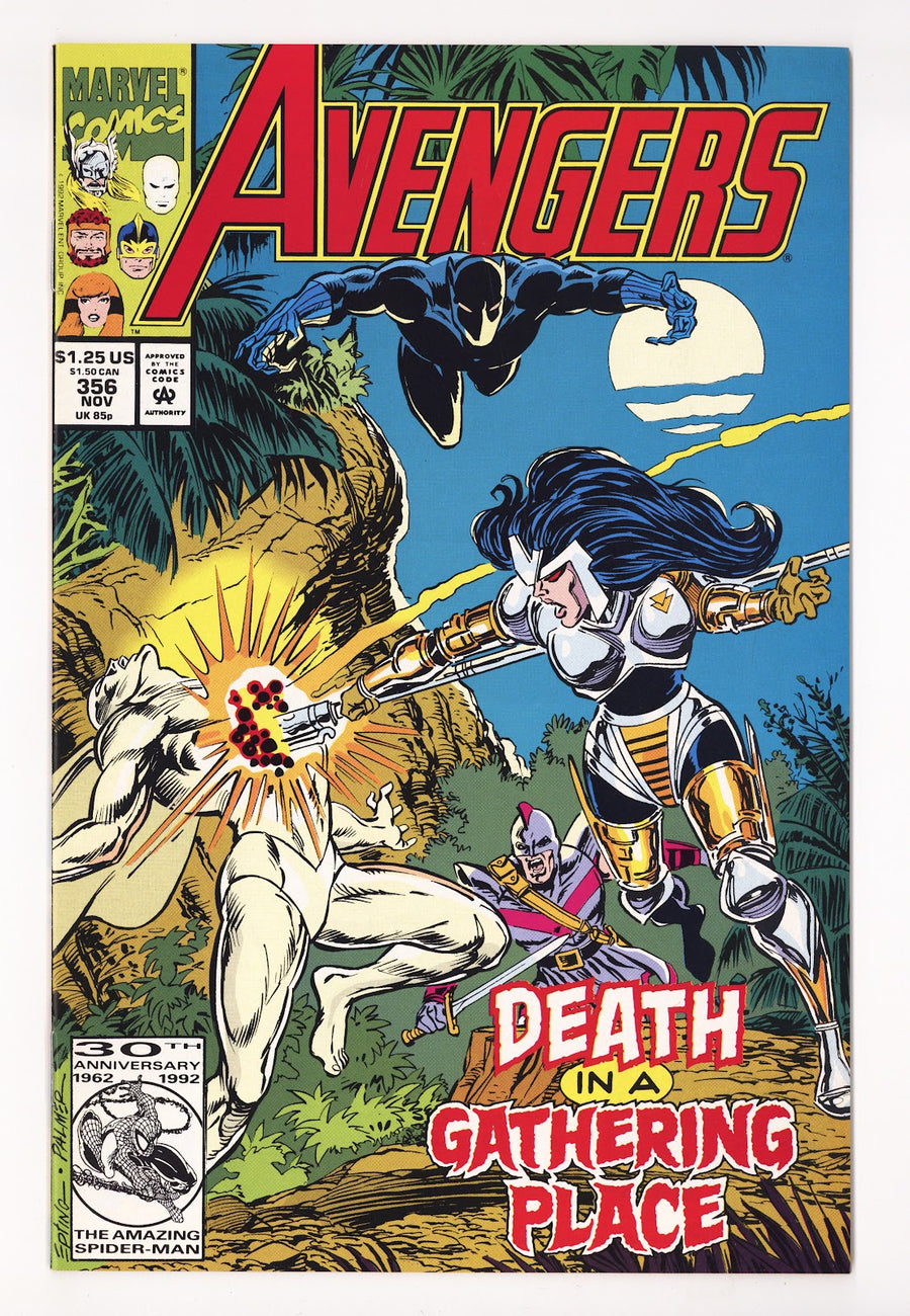 The Avengers Vol 1 356 High Grade (1992) 