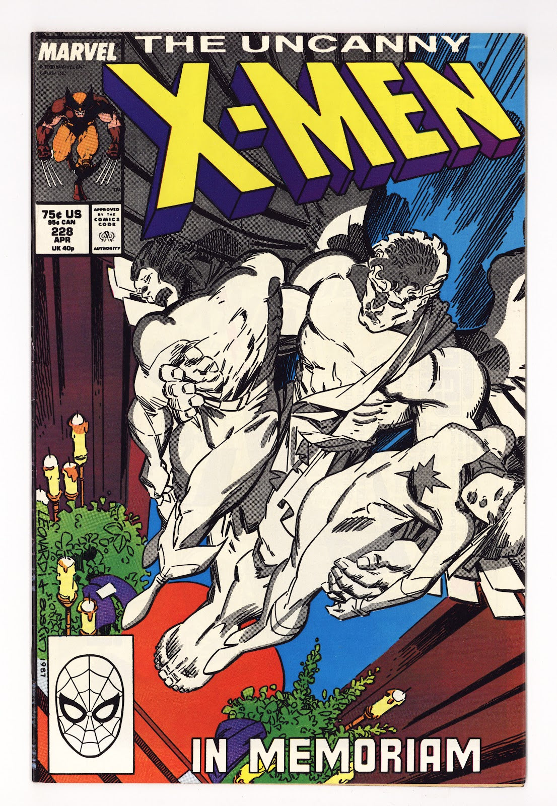 The Uncanny X-Men Vol 1 228  High Grade   (1988)