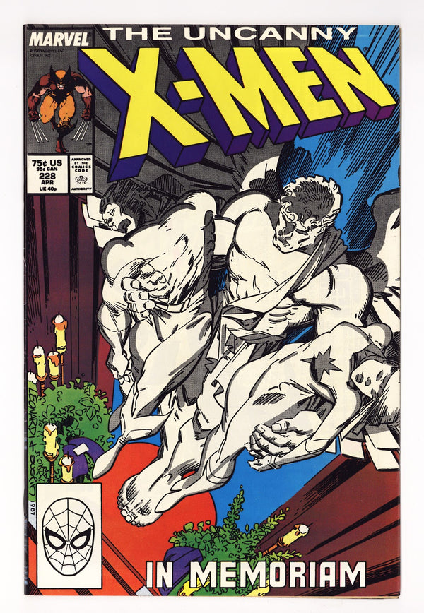The Uncanny X-Men Vol 1 228  High Grade   (1988)