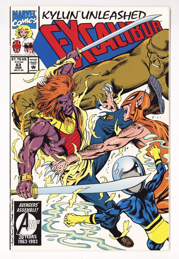 Excalibur Vol 1 63 High Grade (1993) Direct
