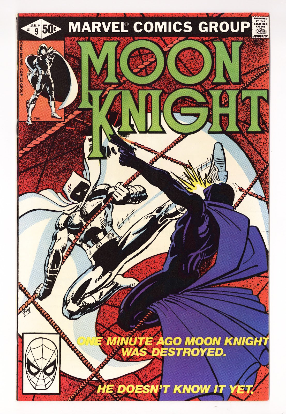 Moon Knight Vol 1 9 High Grade (1981) 