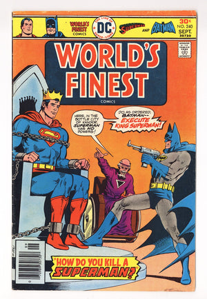 World's Finest Comics   240  Mid Grade   (1976)