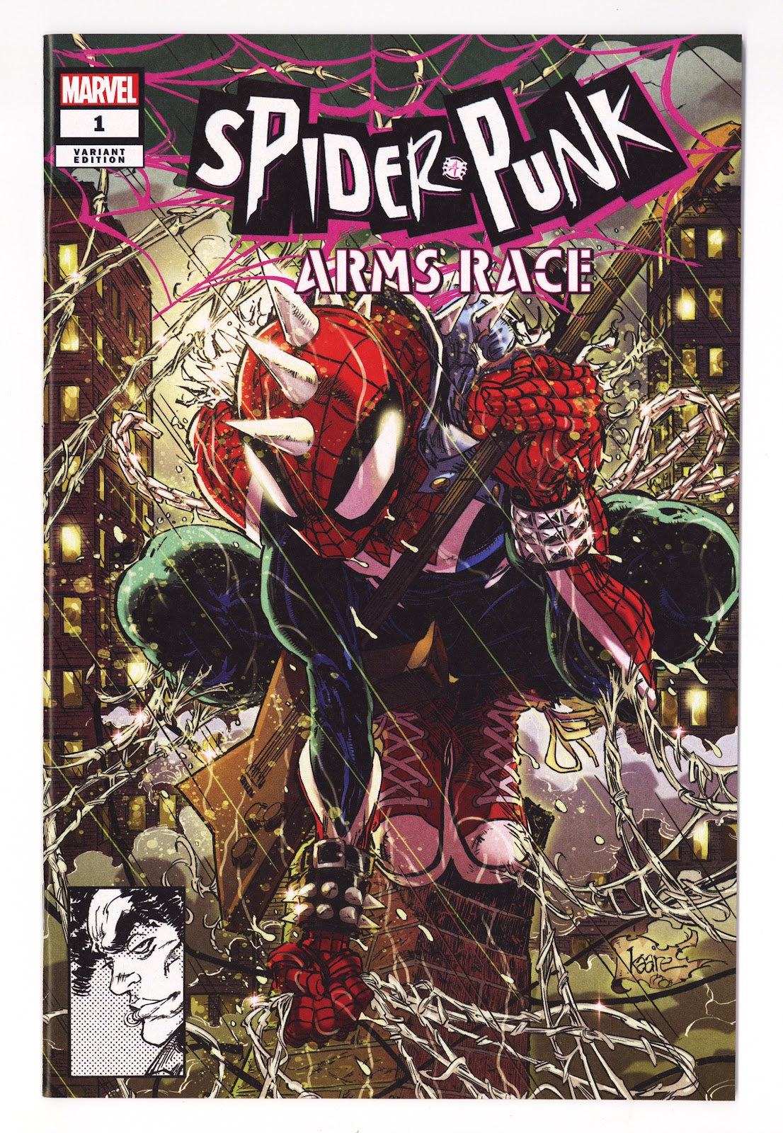 Spider-Punk: Arms Race 1 High Grade (2024) Andrews Variant 