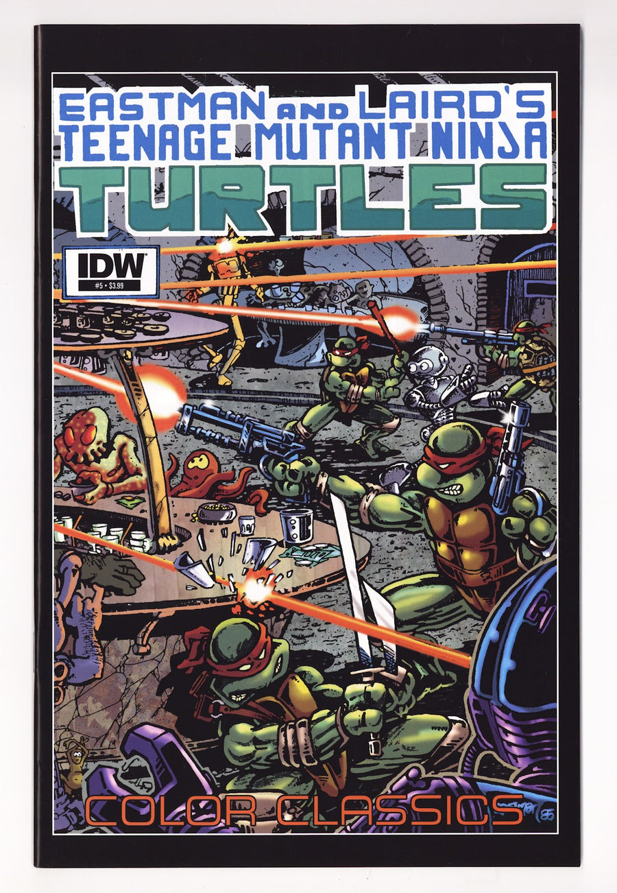 Teenage Mutant Ninja Turtles Color Classics   5  NM- (9.2)   (2012)