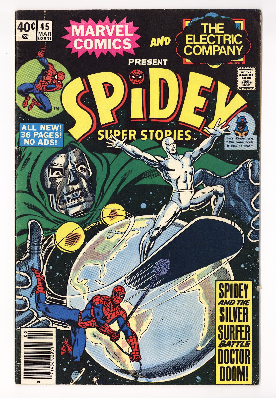 Spidey Super Stories 45 FN (6.0) (1980) Newsstand 