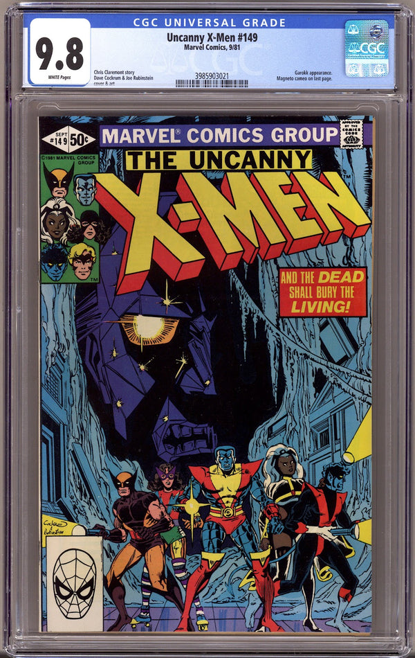 The Uncanny X-Men Vol 1 149 CGC 9.8 (NM/M)   (1981)