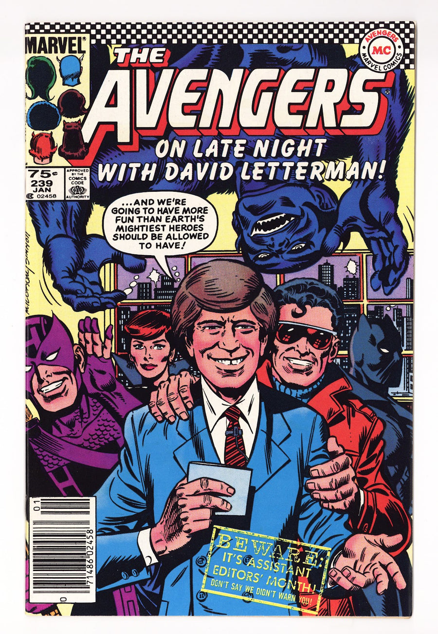 The Avengers Vol 1 239  Mid Grade   (1984)   Canadian Price Variant  