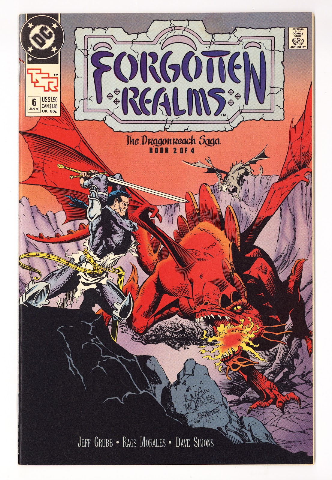 Fantastic Four Vol 1 334 High Grade (1989) Direct 