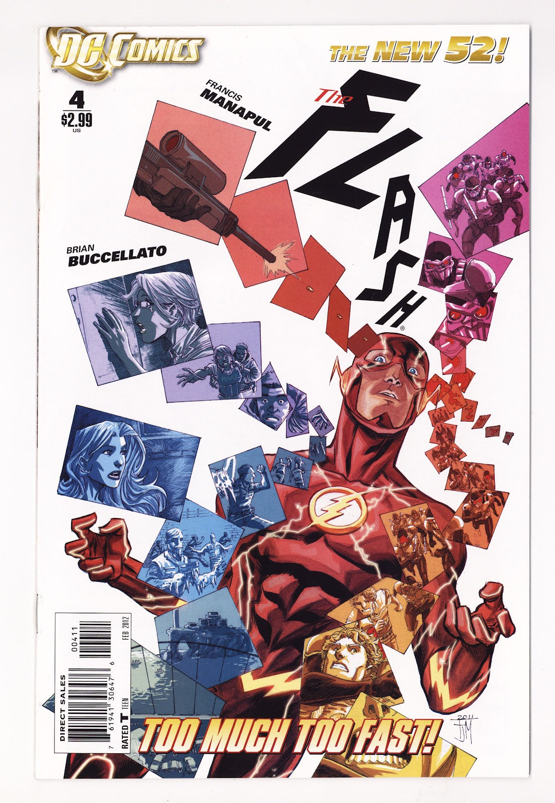 The Flash Vol 4 4 Mid Grade (2012) 