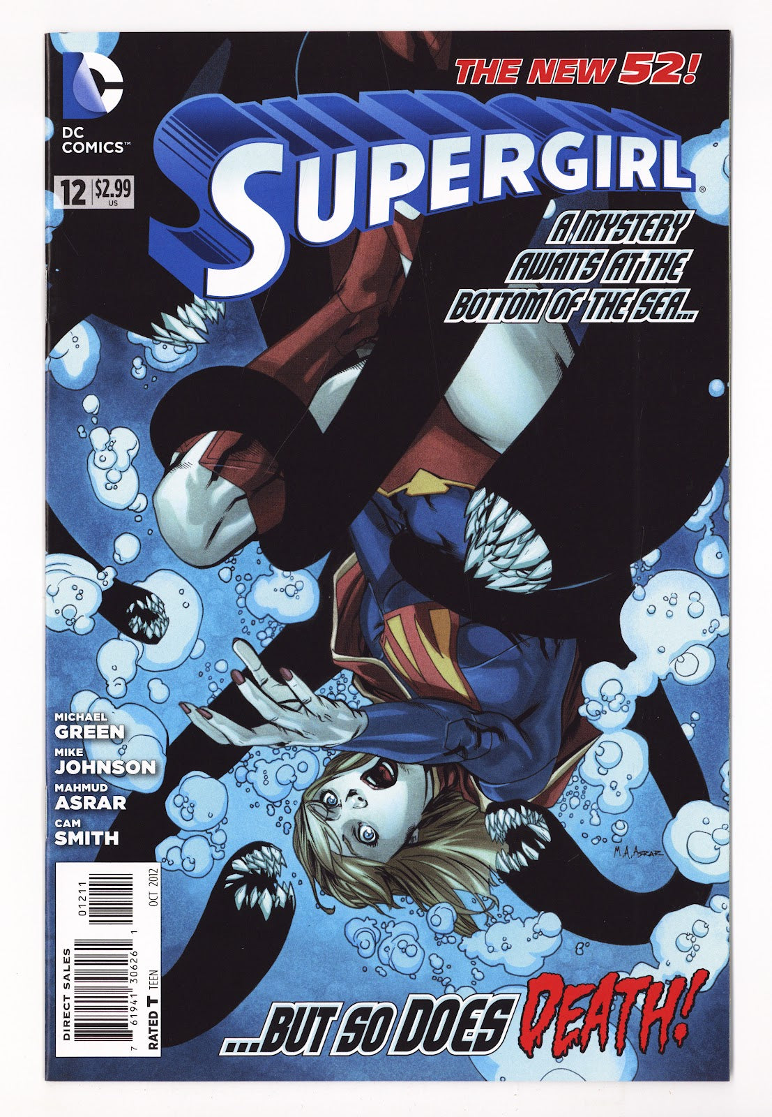 Supergirl Vol 6 12  High Grade   (2012)   Direct Sales  