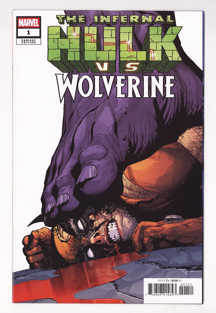 Infernal Hulk Vs. Wolverine  1 Yu  Variant   (2026)