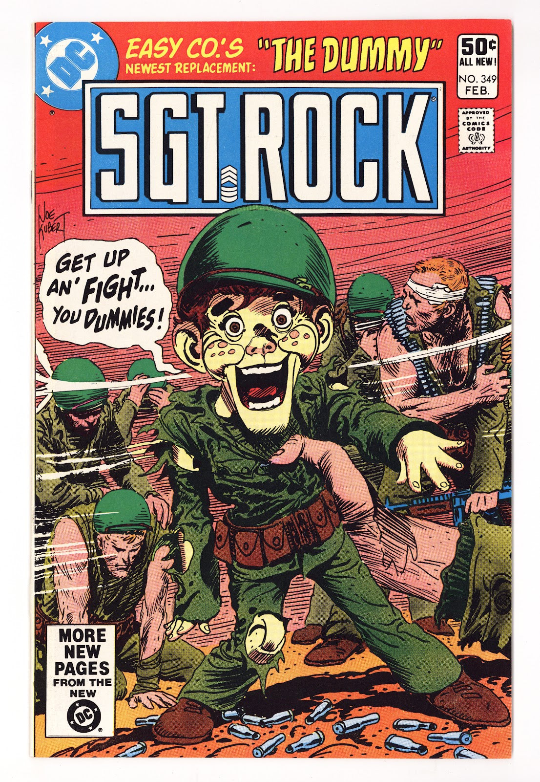 Sgt. Rock Vol 1 349  High Grade   (1981)     