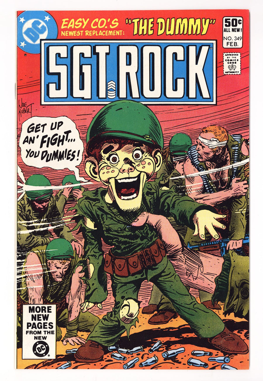 Sgt. Rock Vol 1 349  High Grade   (1981)     