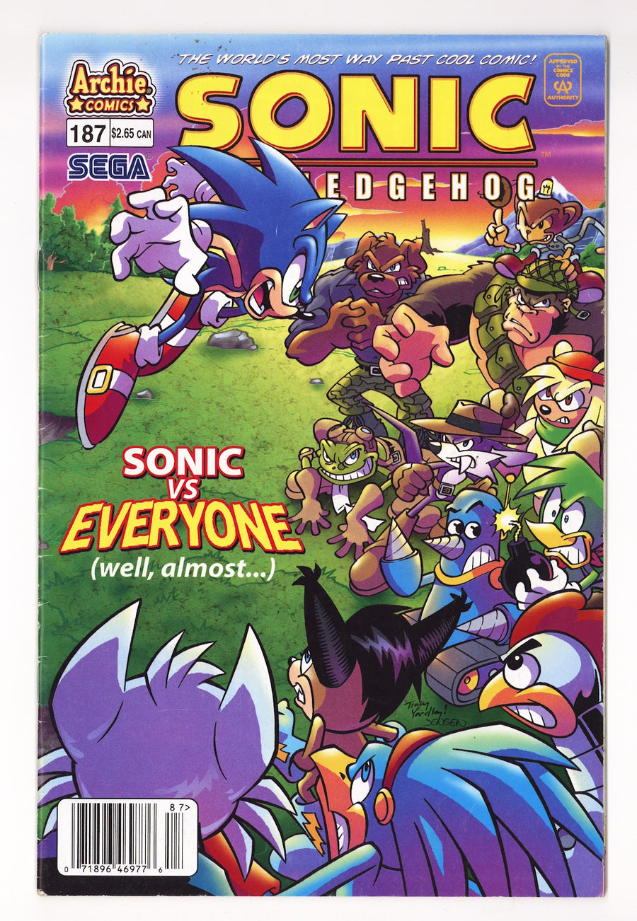 Sonic the Hedgehog Vol 2 187  Low Grade   (2008)   Canadian Price Variant