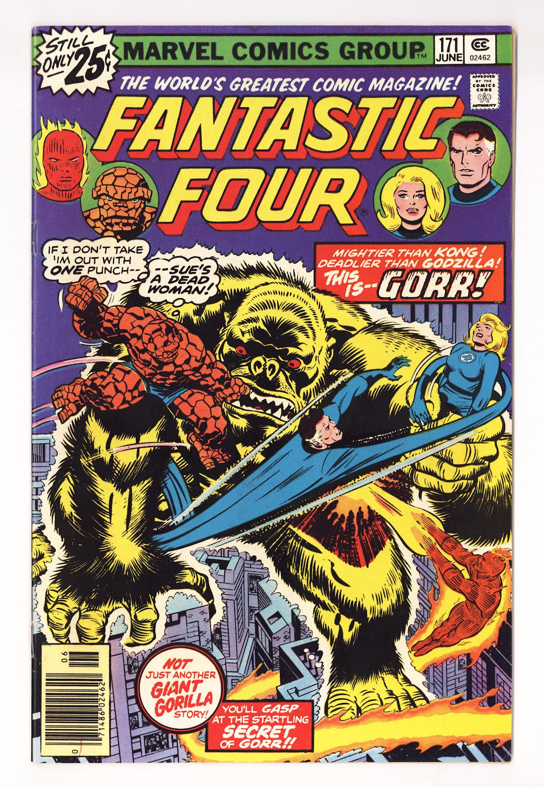Fantastic Four Vol 1 171  Mid Grade   (1976)