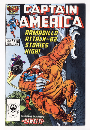 Captain America Vol 1 316 Mid Grade (1986)