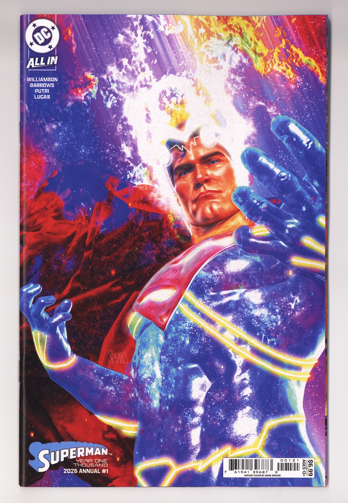 Superman Annual Year One Thousand  1 Spears  Variant   (2026)