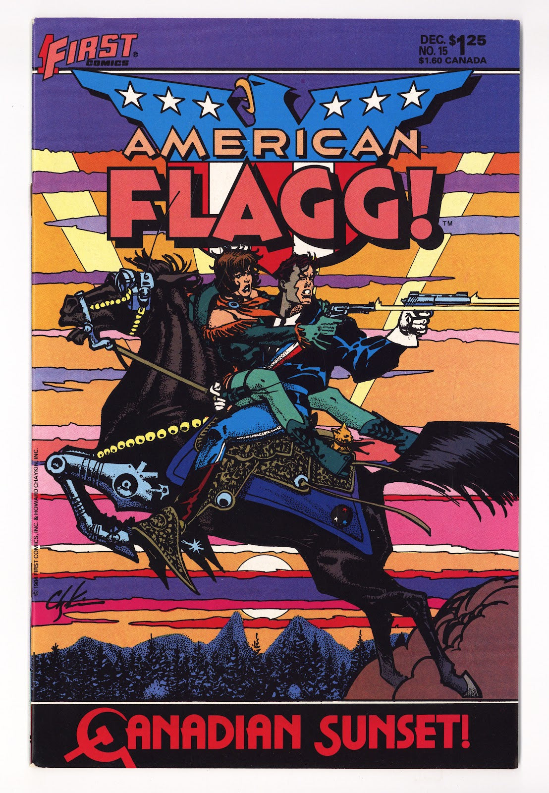 American Flagg! Vol 1 15 High Grade (1984)  