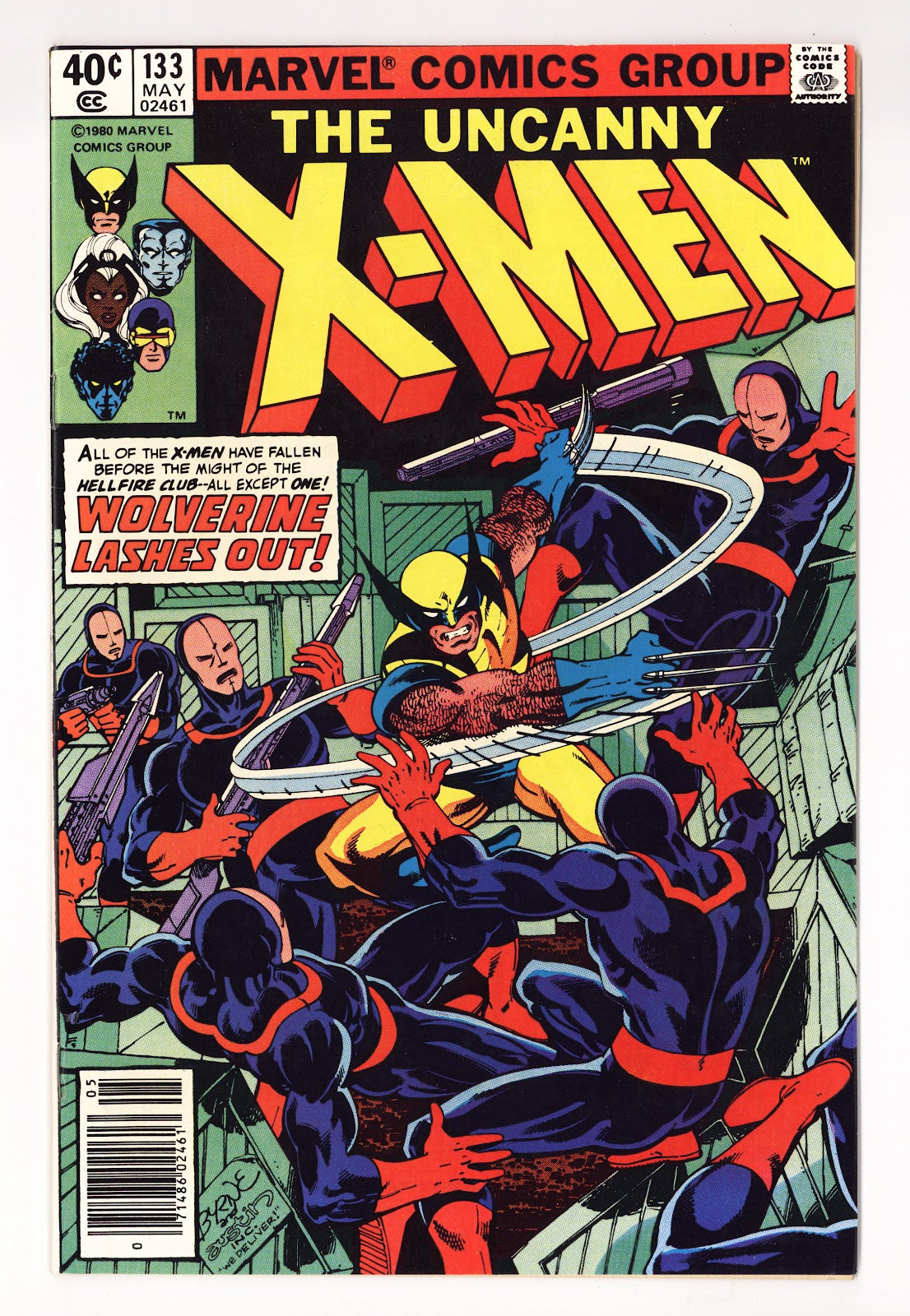 The X-Men Vol 1 133  VF (8.0)   (1980)   Newsstand