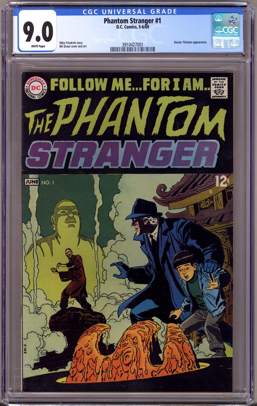 The Phantom Stranger Vol 2 1 CGC 9.0 (VF/NM) (1969) 
