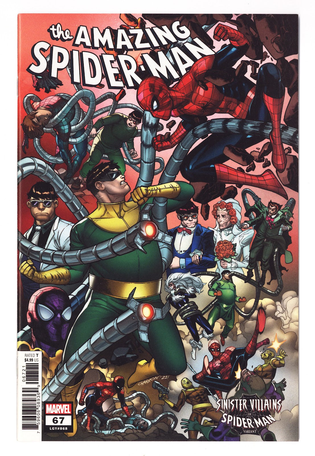 Amazing Spider-Man Vol 5 67 (868) High Grade (2021) Garron Variant 