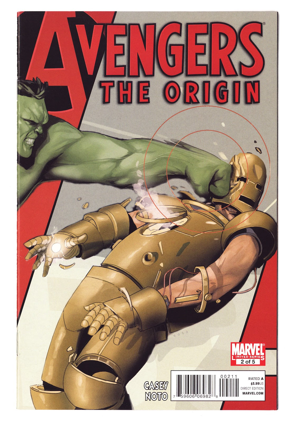 Avengers: The Origin 2 High Grade (2010) Direct Edition 