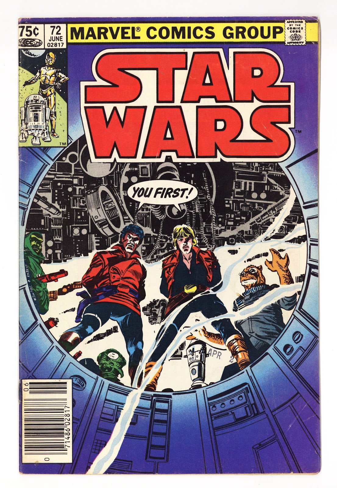 Star Wars Vol 1 72  Low Grade   (1983)   Canadian Price Variant