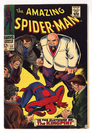 The Amazing Spider-Man Vol 1 51 FN- (5.5) (1967)