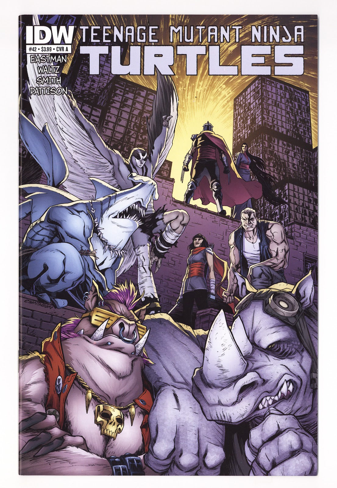 Teenage Mutant Ninja Turtles Vol 5 42 High Grade (2015) 