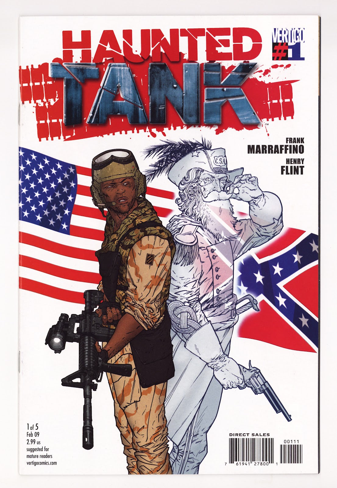 The Haunted Tank   1  High Grade   (2009) Flint   Variant