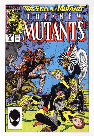The New Mutants Vol 1 59 High Grade (1988) Direct