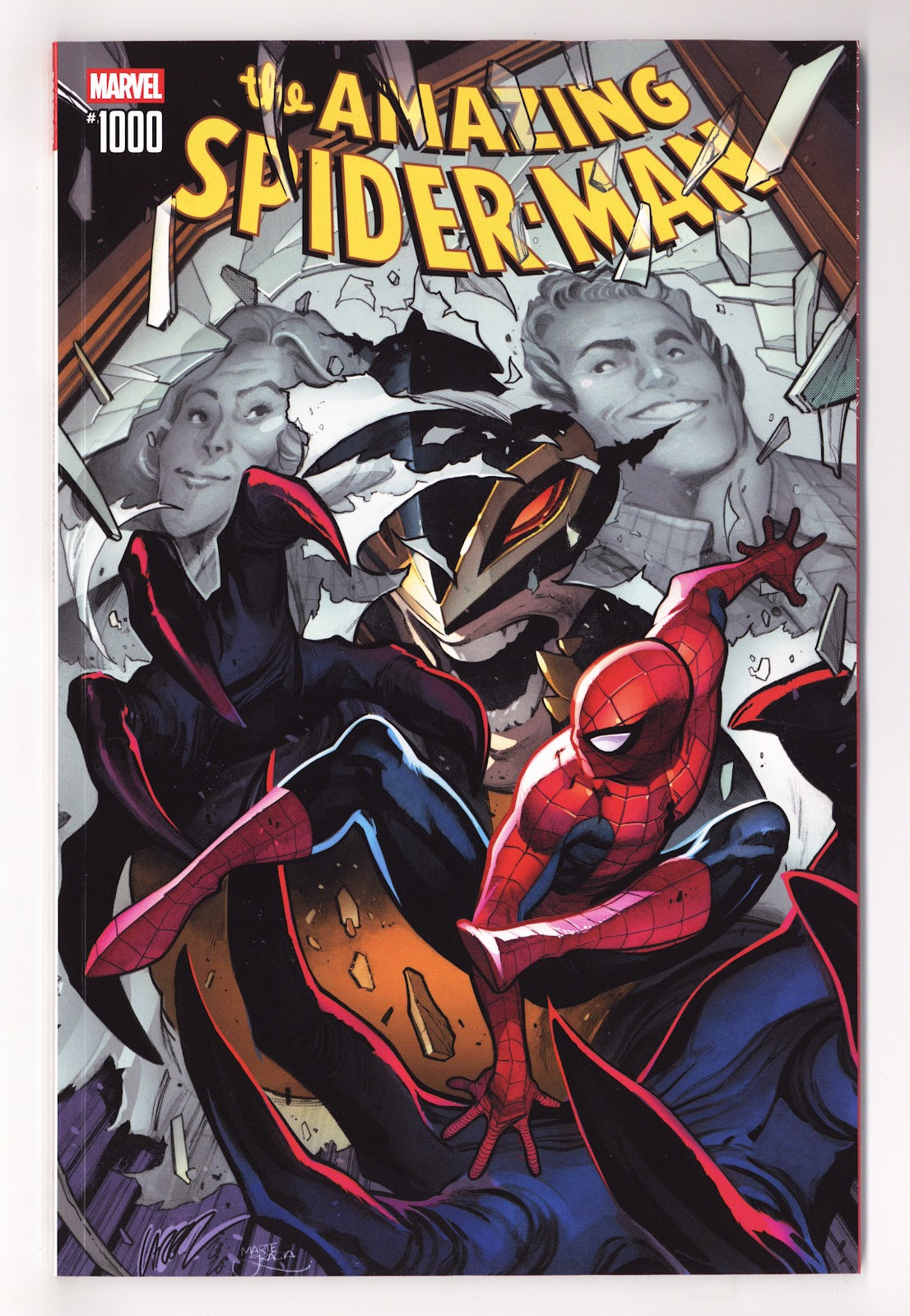 Amazing Spider-Man Vol 7 #1000 (2026) Larraz Variant
