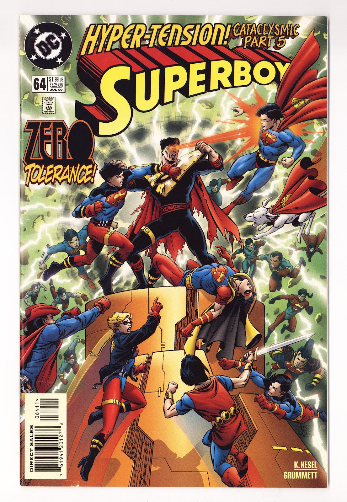 Superboy Vol 3 64  Mid Grade   (1999)