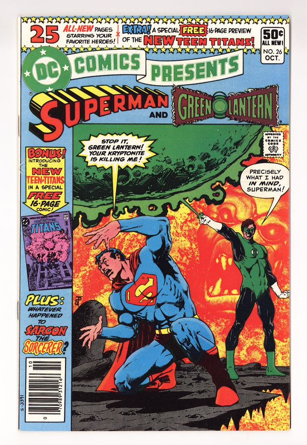 DC Comics Presents Vol 1 26  FN+ (6.5)   (1980)   Newsstand