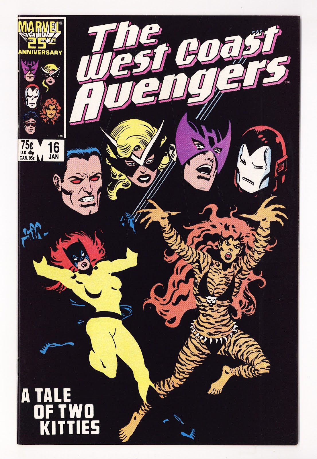 West Coast Avengers Vol 2 16  High Grade   (1987)   Direct  