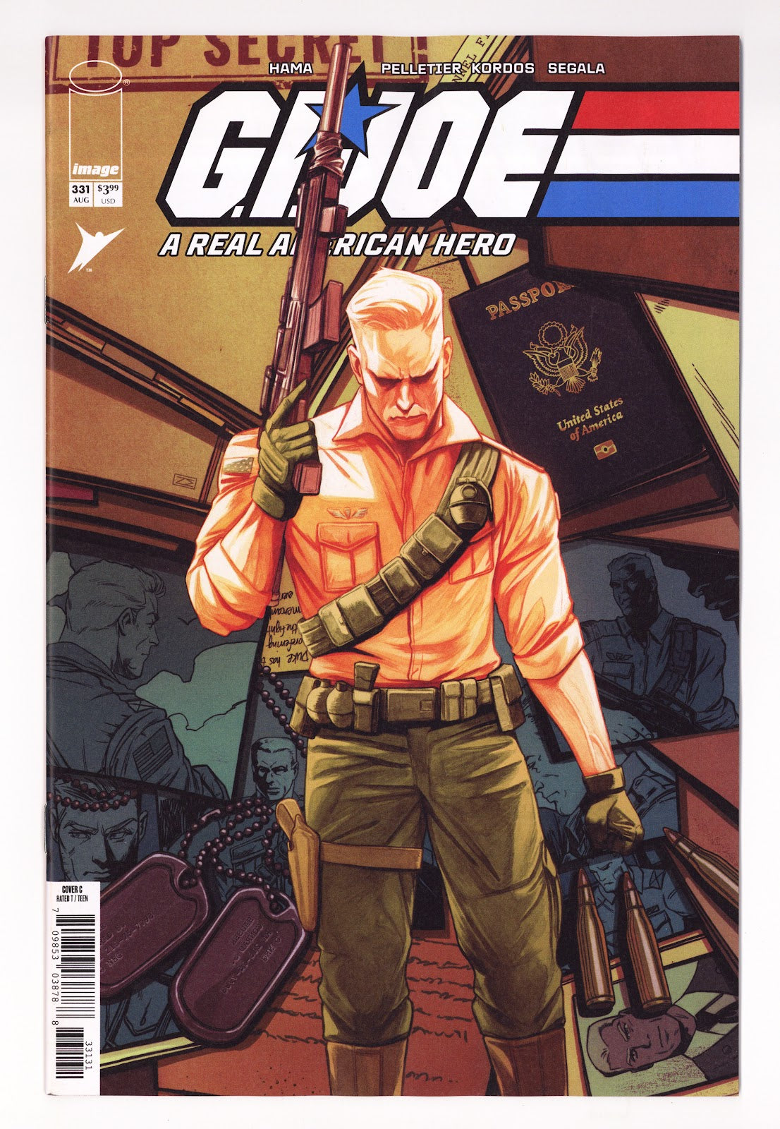 G.I. Joe a Real American Hero  331 Dossier  Variant   (2026)