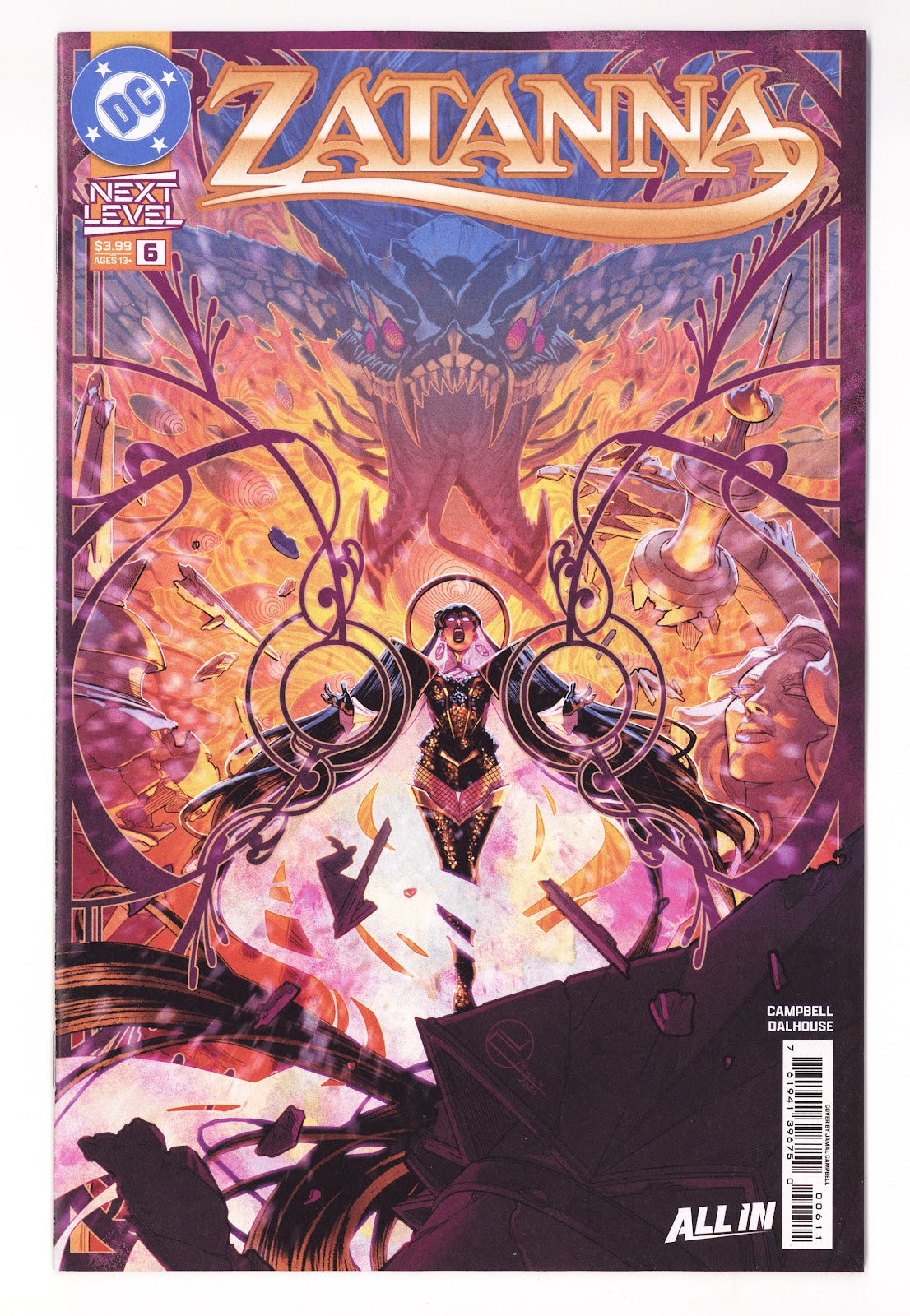 Zatanna Vol 4 #6 (2026) Campbell