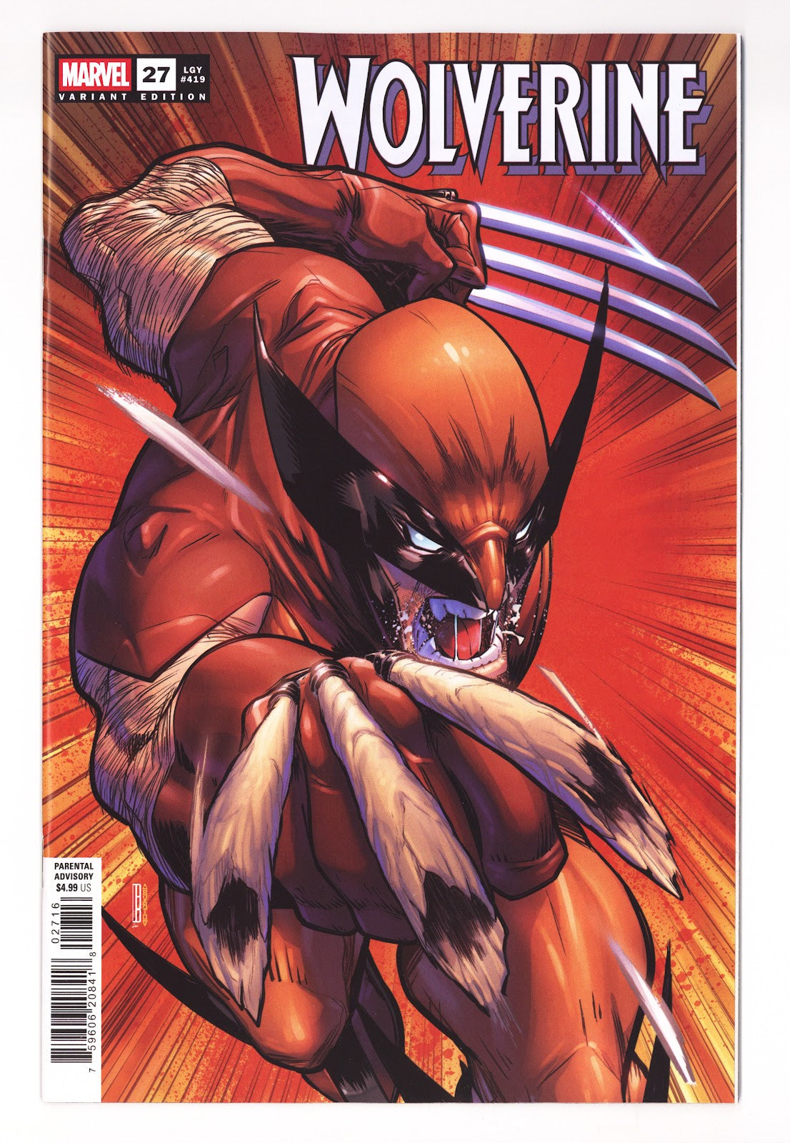 Wolverine Vol 7 27 Baldeon Incentive NM (9.4) NM (9.4) (2026)