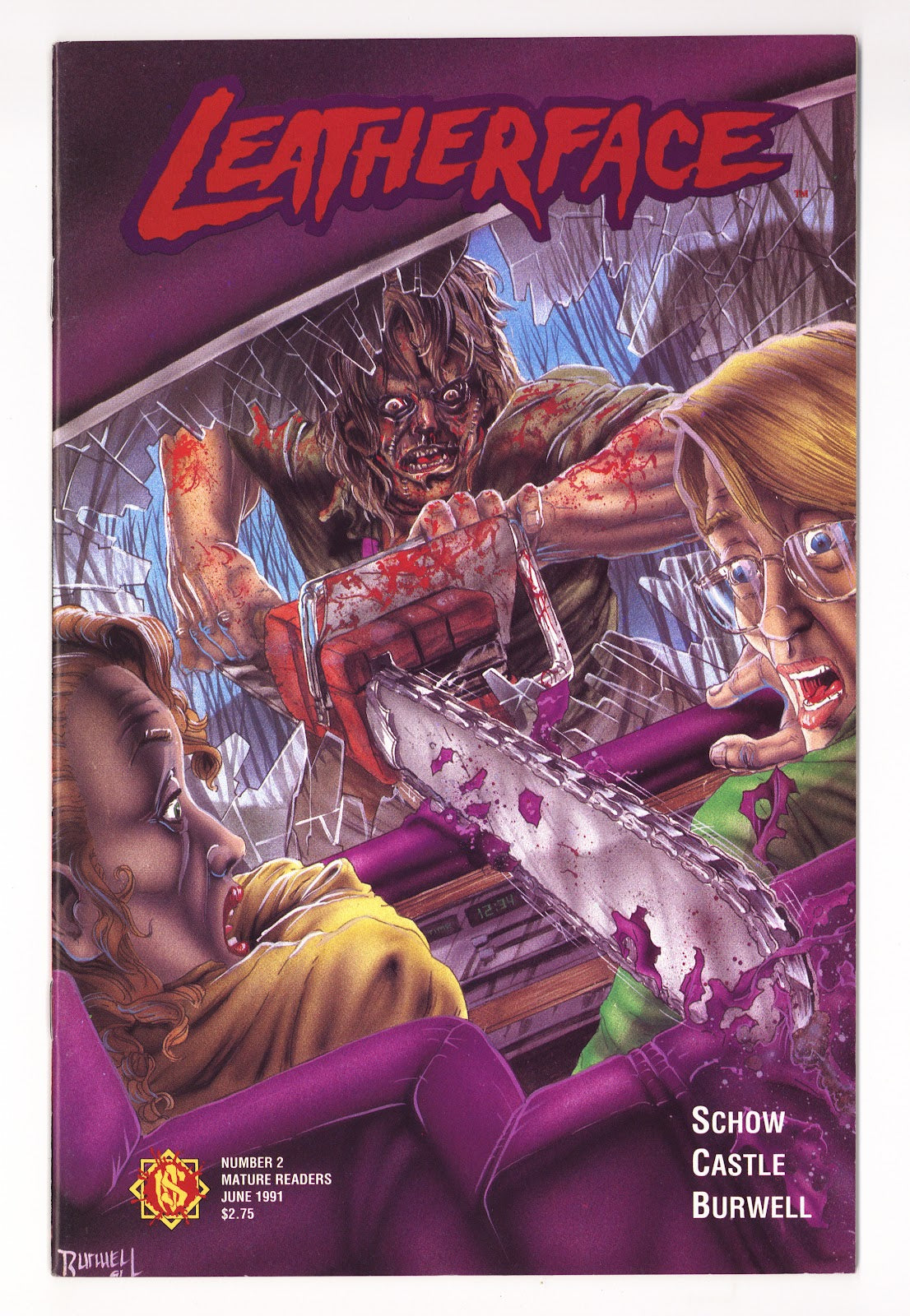 Leatherface   2  VF/NM (9.0)   (1991)