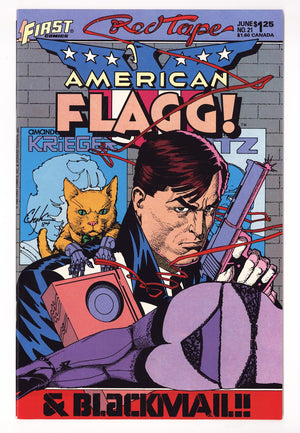 American Flagg! Vol 1 21 High Grade (1985)