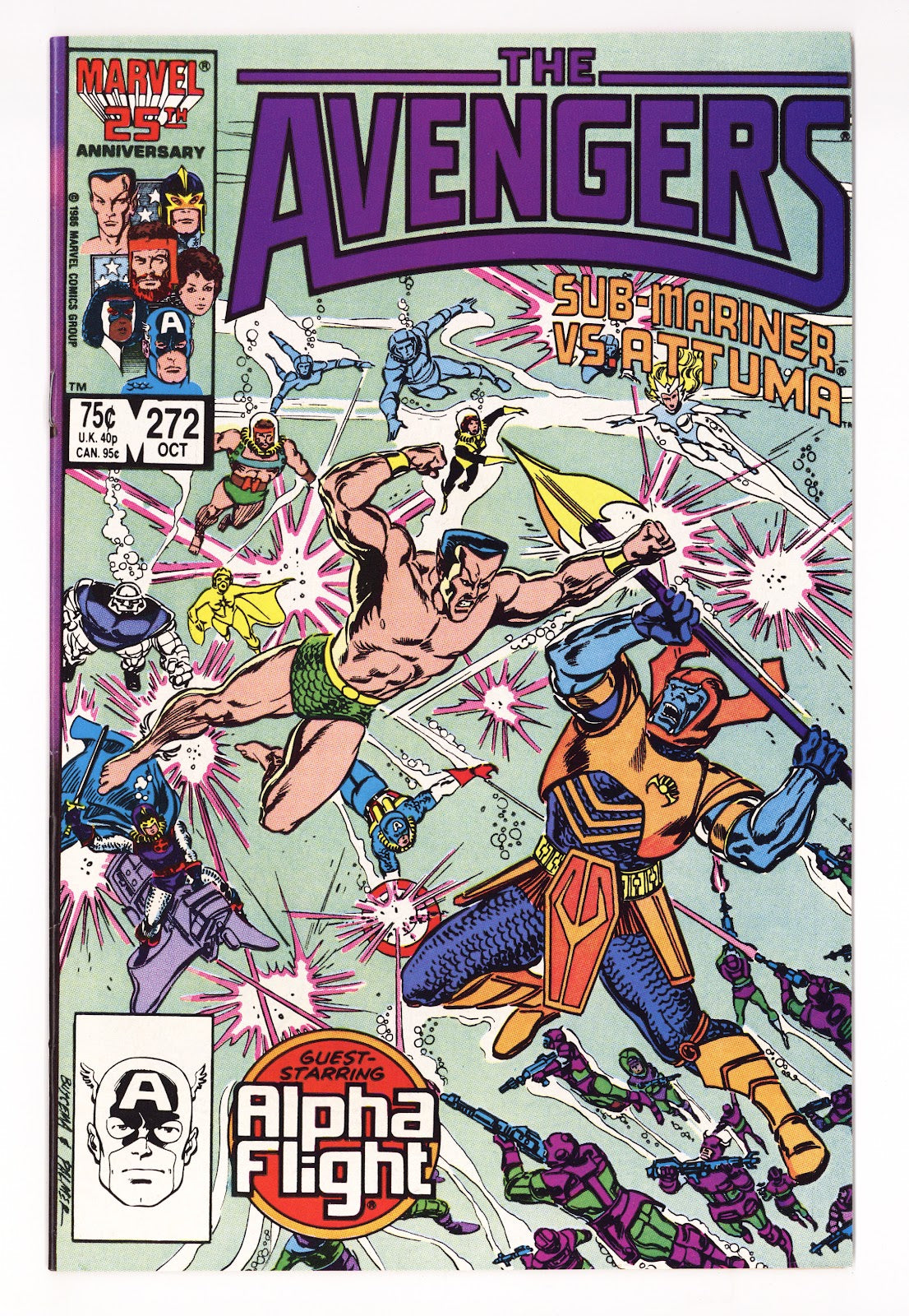 The Avengers Vol 1 272 High Grade (1986) 