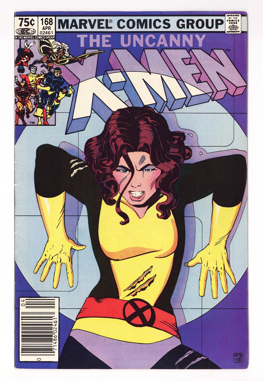 The Uncanny X-Men Vol 1 168  FN/VF (7.0)   (1983)   Canadian Price Variant  