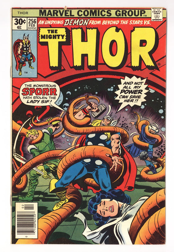 Thor Vol 1 256  Mid Grade   (1977)